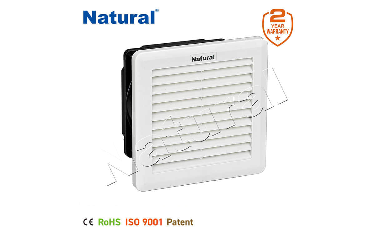 Filtro de ventilador de cerramiento
